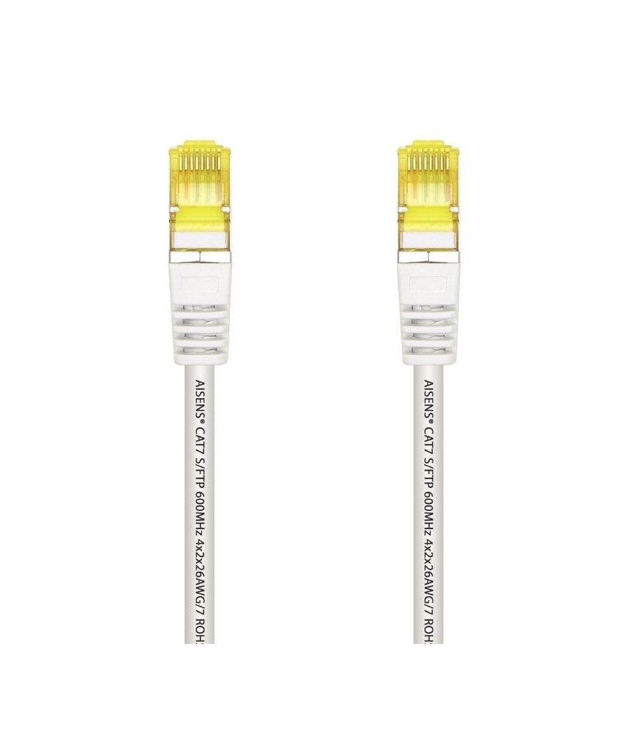 Cable de Red RJ45 SFTP Aisens A146-0489 Cat.7/ 50cm/ Blanco - Imagen 3