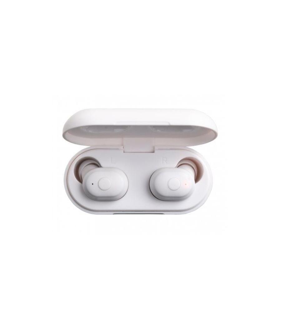 Auriculares bluetooth fonestar twins-2b con estuche de carga/ autonomía 5h/ blanco