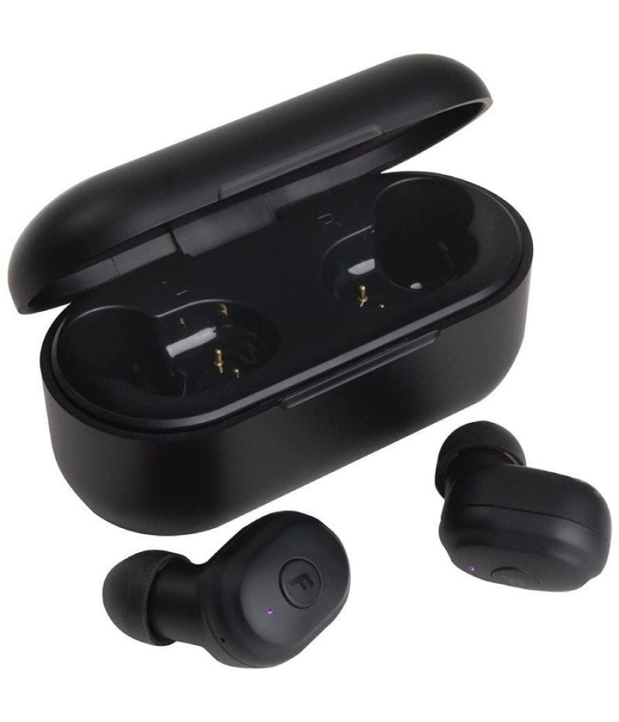 Auriculares bluetooth fonestar twins-2n con estuche de carga/ autonomía 5h/ negros