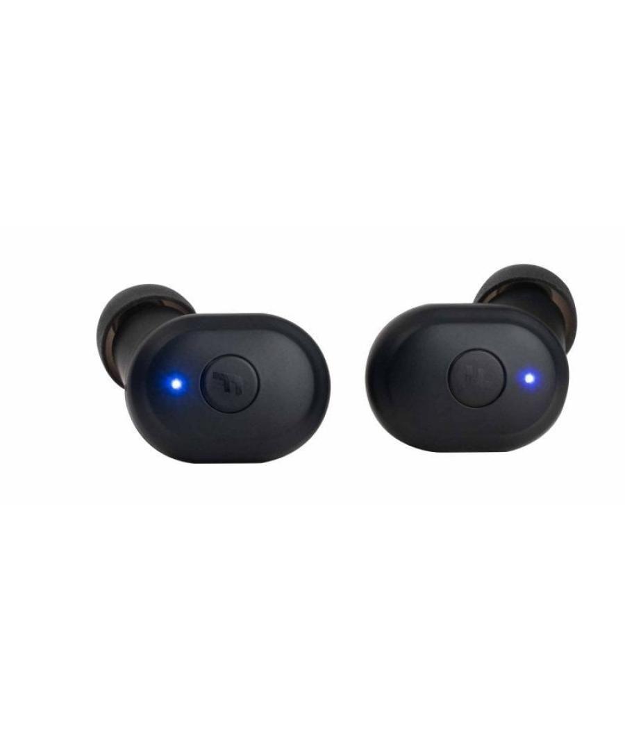 Auriculares bluetooth fonestar twins-2n con estuche de carga/ autonomía 5h/ negros