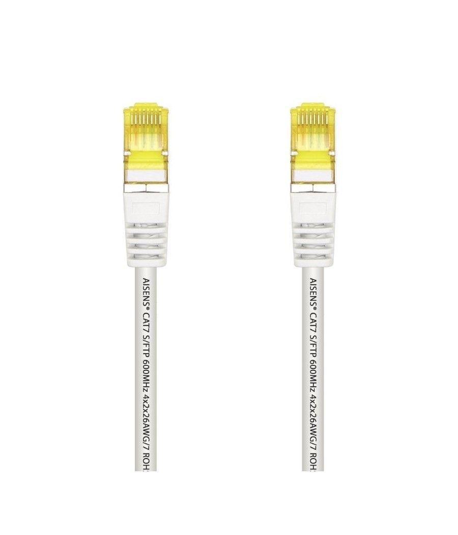Cable de Red RJ45 SFTP Aisens A146-0490 Cat.7/ 1m/ Blanco - Imagen 3