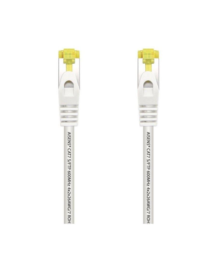 Cable de Red RJ45 SFTP Aisens A146-0491 Cat.7/ 2m/ Blanco - Imagen 1
