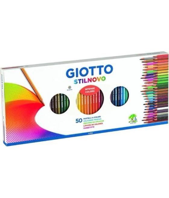 Giotto lápices de colores stilnovo bote 84u c/surtidos