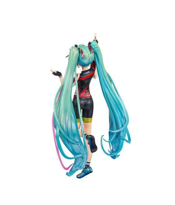 Figura banpresto hatsune miku racing chronicle racing miku 2019 team ukyo cheering