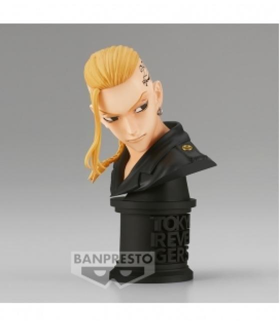 Figura banpresto tokyo revengers faceculptures ken ryuguji pulgadasdrakenpulgadas ver.a 11cm