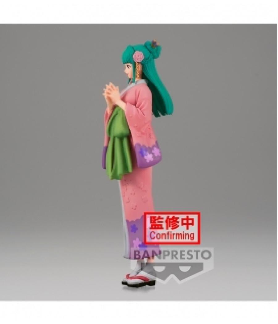 Figura banpresto one piece dxf the grandline lady wanokuni kozuki hiyori vol.12 16cm