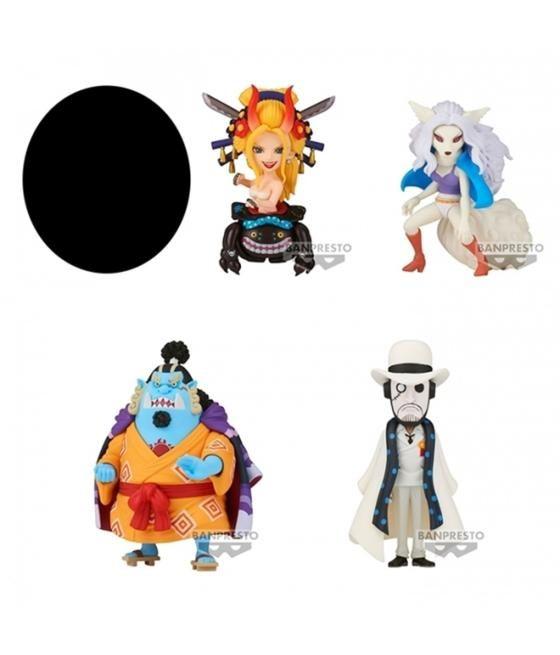 Figura banpresto one piece world collectable wanokuni onigashima 6 unidad aleatoria