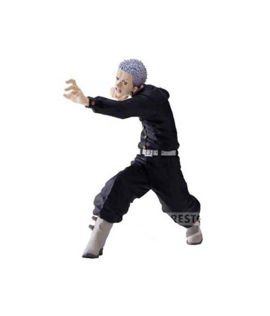 Figura banpresto tokyo revengers king of artist takashi mitsuya 16cm