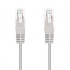 Cable de Red RJ45 UTP Nanocable 10.20.1301 Cat.6/ 1m/ Gris - Imagen 1