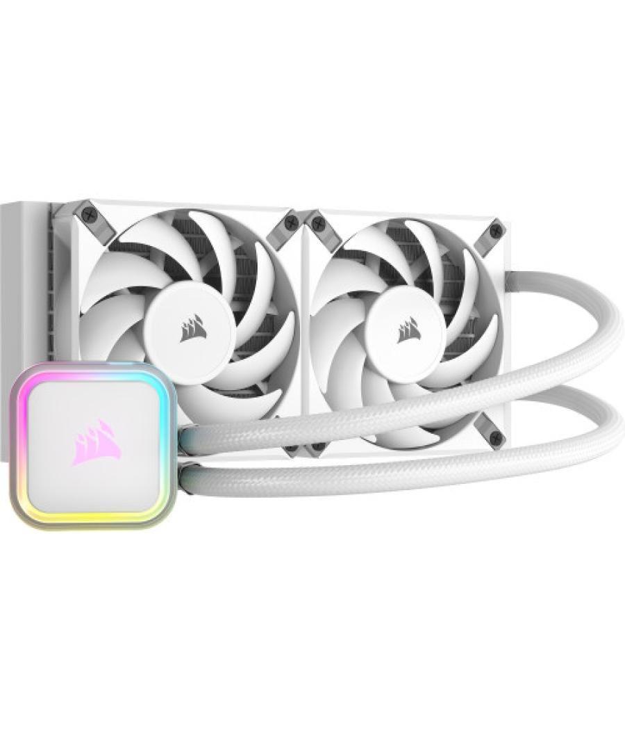 Venti. cpu corsair icue h100i elite rgb blanco cw-9060078-ww