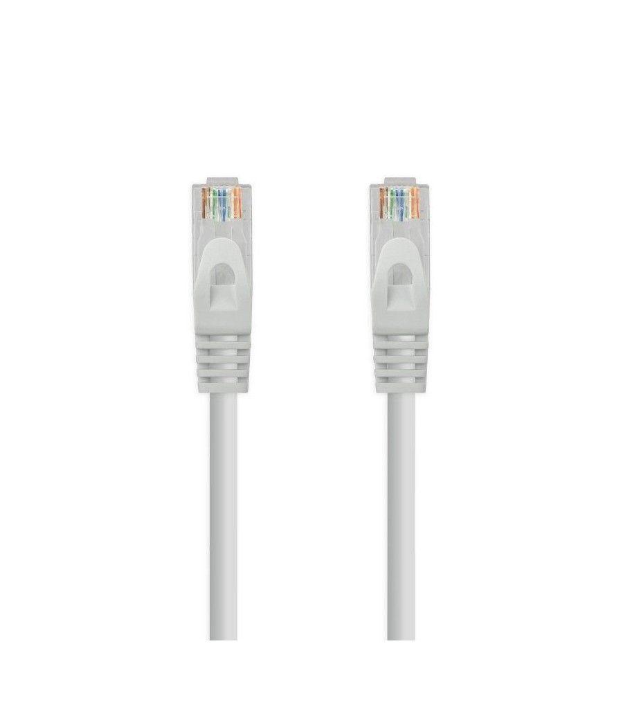 Cable de Red RJ45 UTP Nanocable 10.20.1801 Cat.6A/ 1m/ Gris - Imagen 1