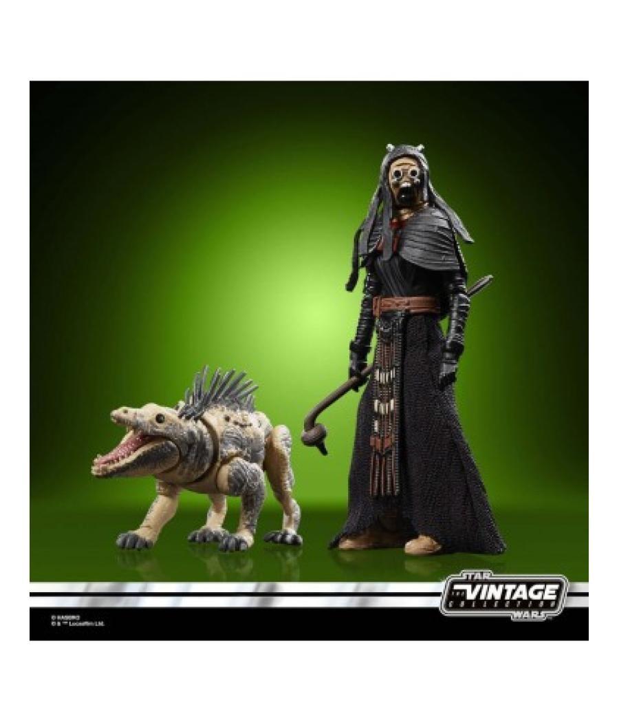 Figura hasbro star wars coleccion vintage - tusken & massiff