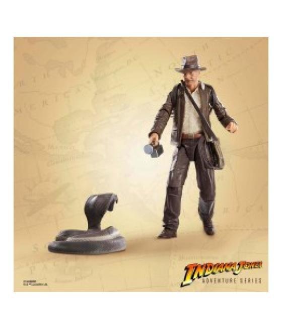 Figura hasbro indian jones adventure series - indiana jones dial del destino