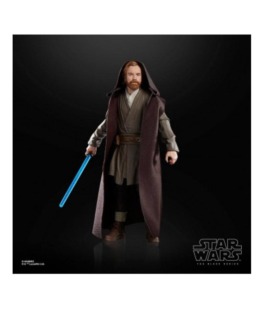 Figura hasbro star wars the black series obi - wan kenobi (jabiim)