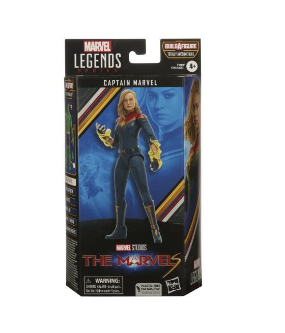 Figura hasbro marvel legends series capitana marvel