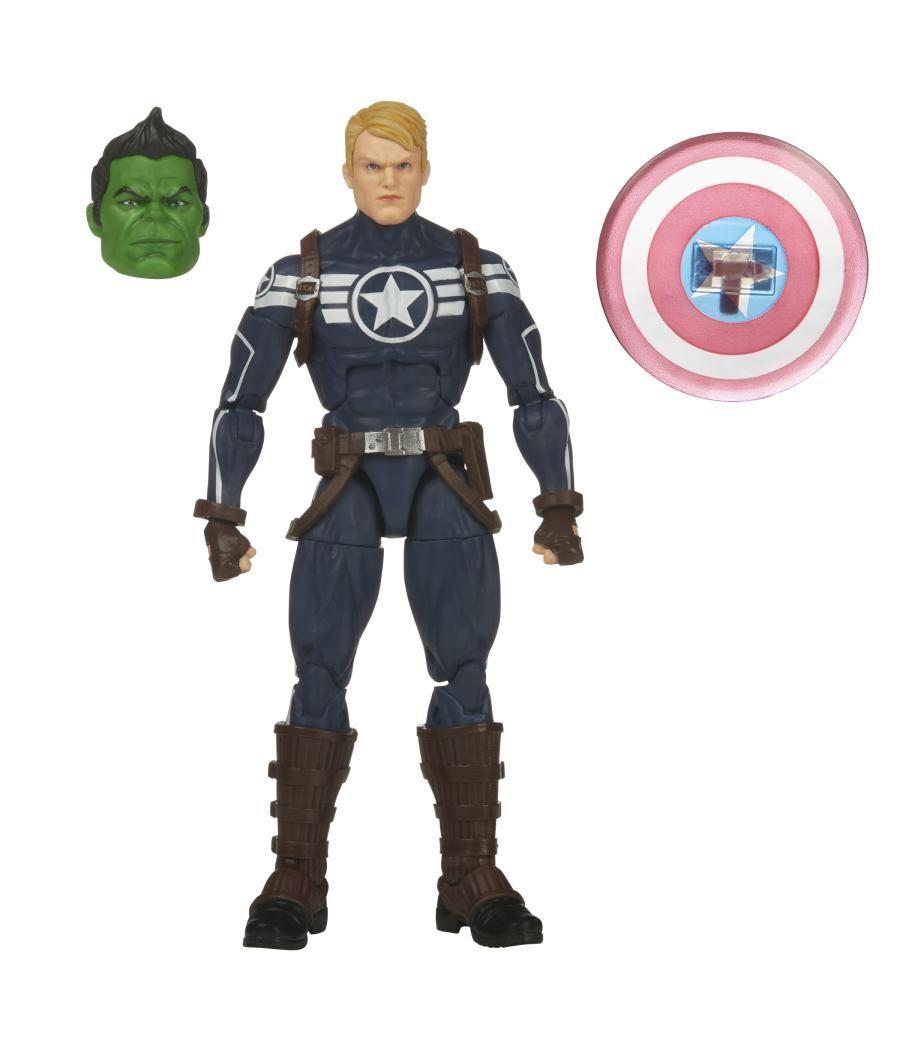 Figura hasbro marvel legends series comandante rogers