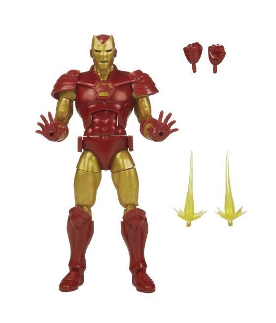 Figura hasbro marvel legends iron man (heroes return)