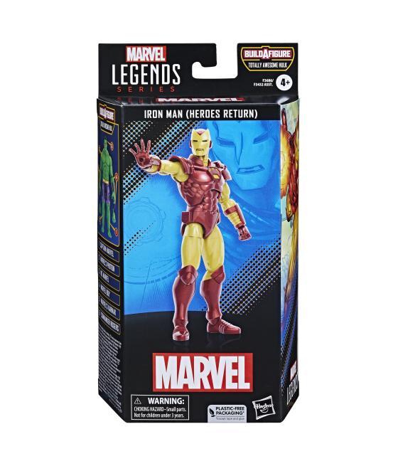 Figura hasbro marvel legends iron man (heroes return)