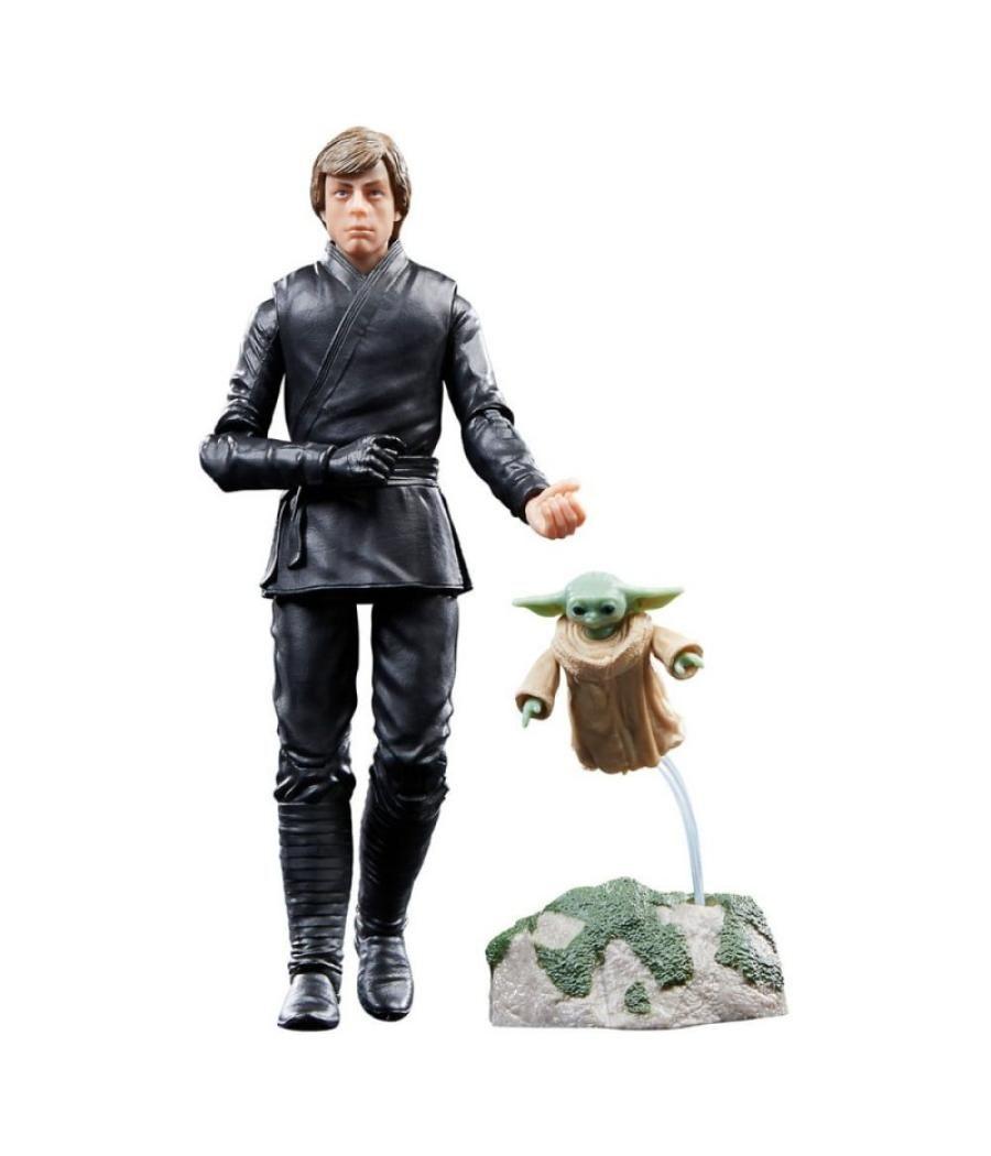 Figura hasbro star wars the black series luke skywalker & grogu