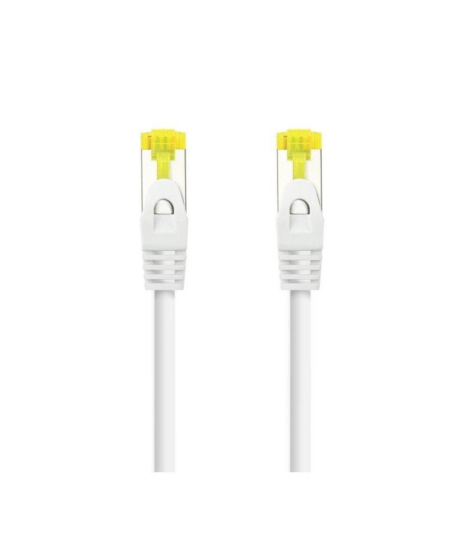 Cable de Red RJ45 SFTP Nanocable 10.20.1903-W Cat.6A/ 3m/ Blanco - Imagen 1