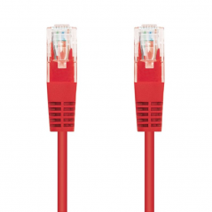 Cable de Red RJ45 UTP Nanocable 10.20.0402-R Cat.6/ 2m/ Rojo - Imagen 1