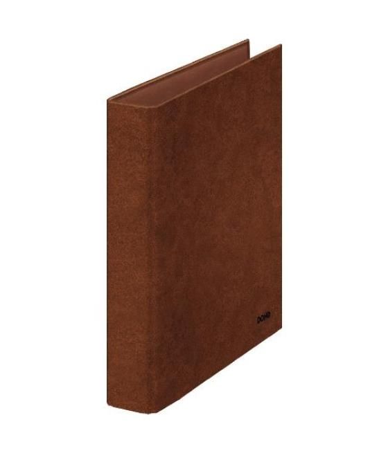 Dohe carpeta anillas 2x40mm folio cartón forrado cuero