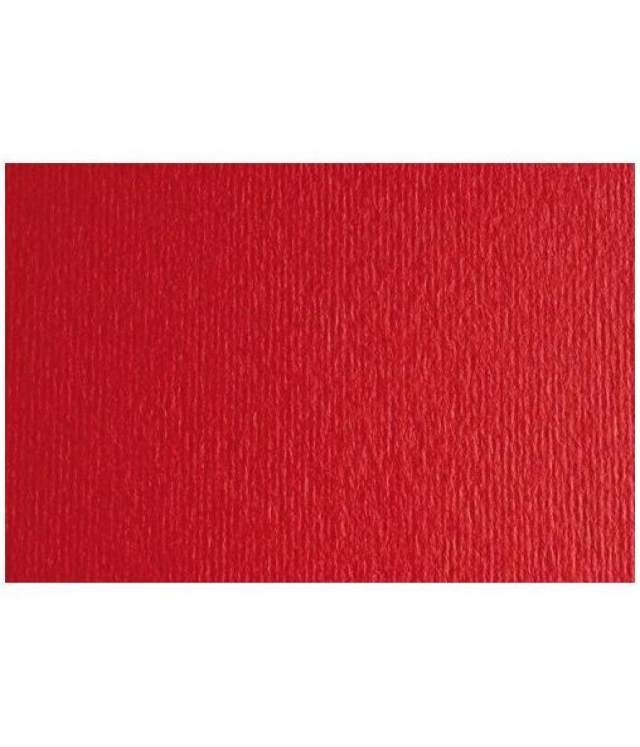 Sadipal cartulina lr 200 texturizada 50x70cm rosso pack 20 unidades