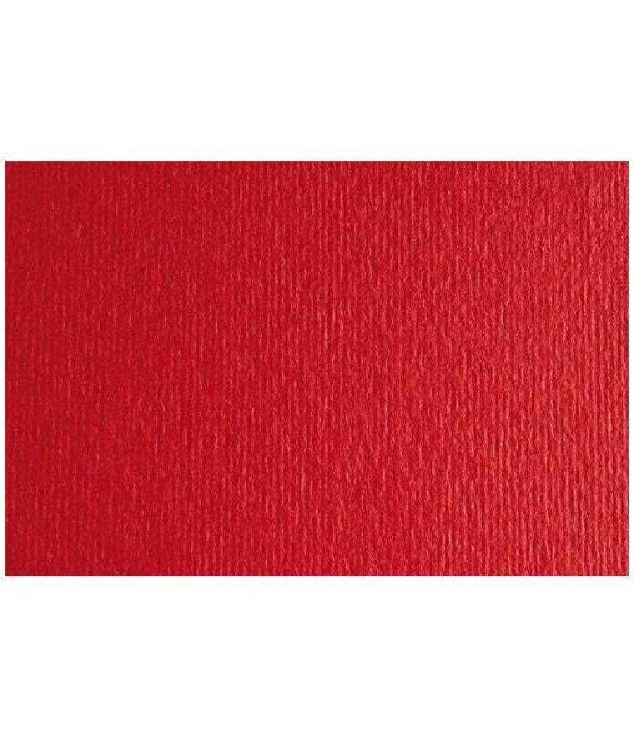 Sadipal cartulina lr 200 texturizada 50x70cm rosso pack 20 unidades
