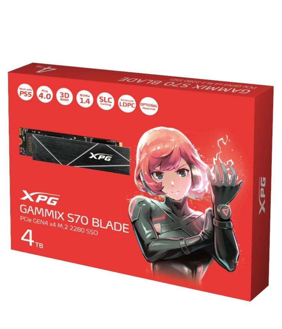 Adata xpg ssd gammix s70 blade 4tb pcie 4.0 nvme