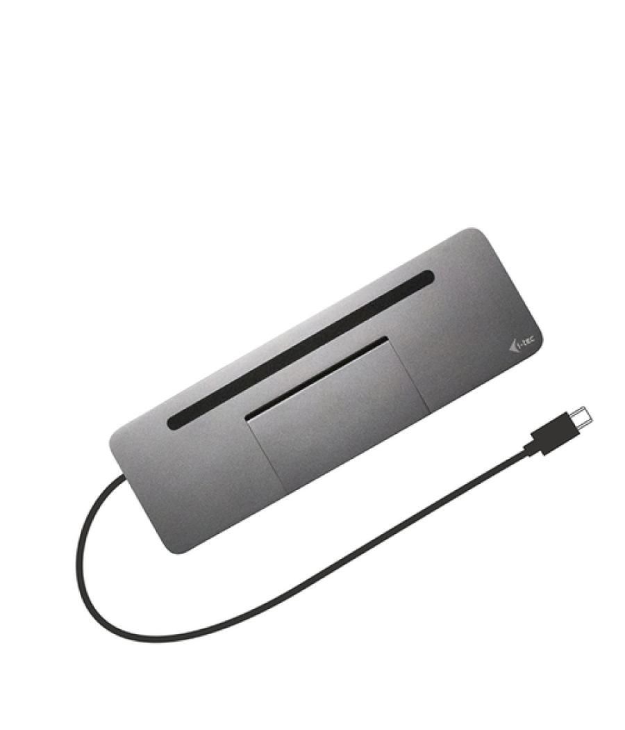 i-tec Metal USB-C Ergonomic 4K 3x Display Docking Station with Power Delivery 85 W + Universal Charger 112 W