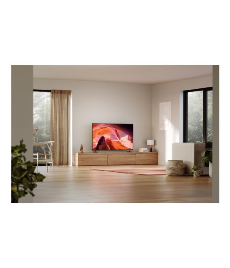 Sony fwd-65x80l televisor 165,1 cm (65") 4k ultra hd smart tv wifi negro
