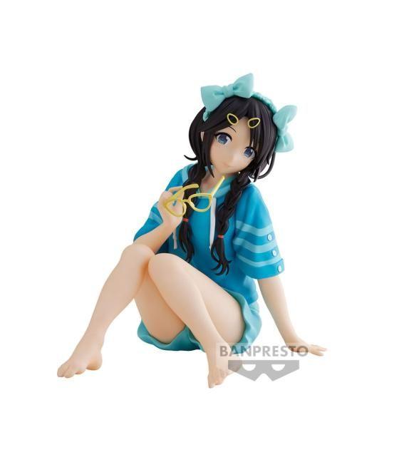 Figura banpresto the idolmaster shiny colors relax time yuika mitsumine 10cm