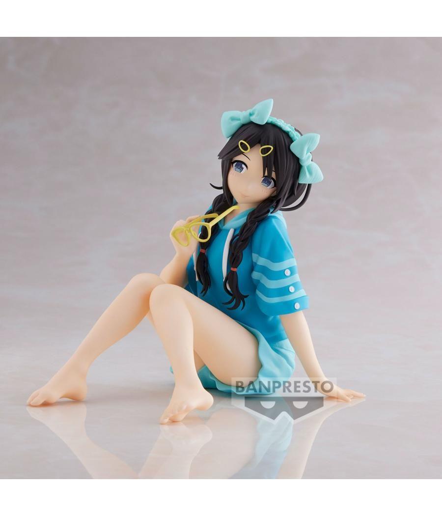 Figura banpresto the idolmaster shiny colors relax time yuika mitsumine 10cm