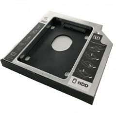 Adaptador DVD a Disco HD/SSD 3GO HDDCADDY127/ Incluye Destornillador y Tornillos - Imagen 1