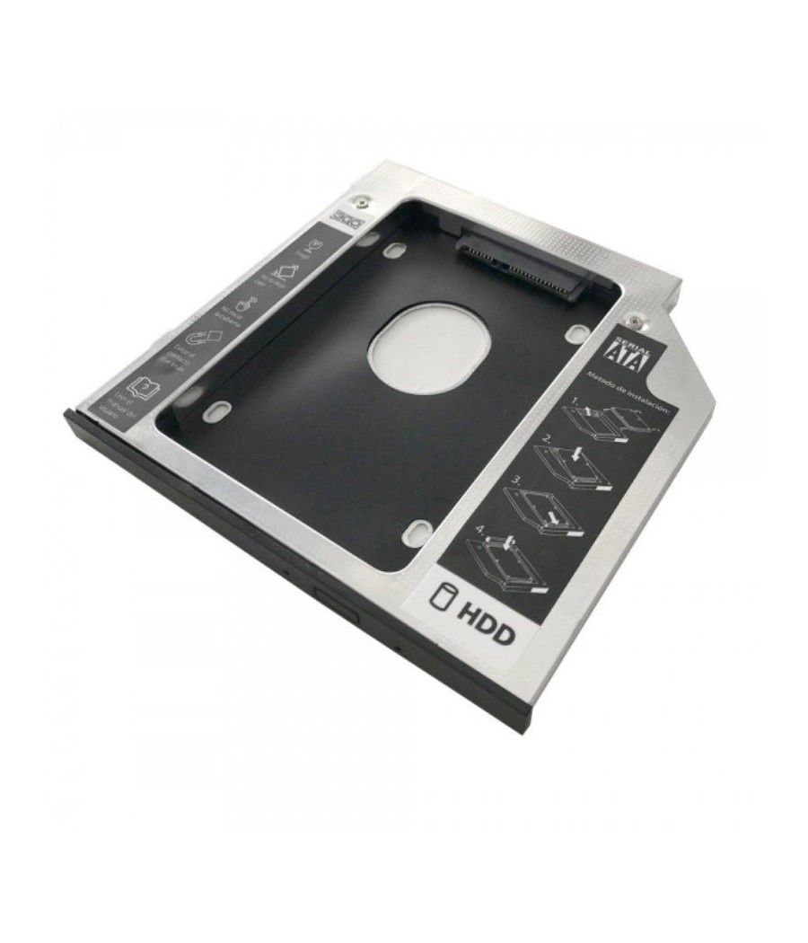 Adaptador DVD a Disco HD/SSD 3GO HDDCADDY95/ Incluye Destornillador y tornillos - Imagen 1