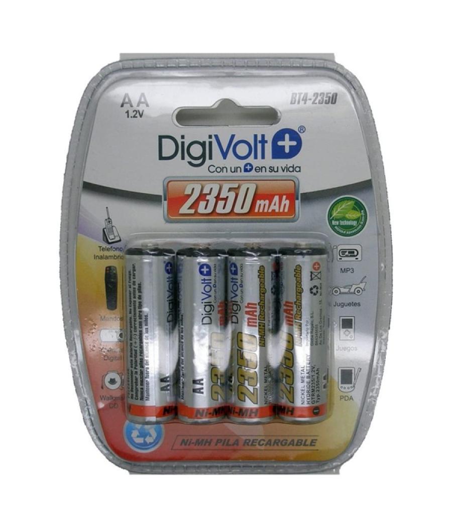 Blister de 4 pilas aa/r6 2350mah bt4-2350