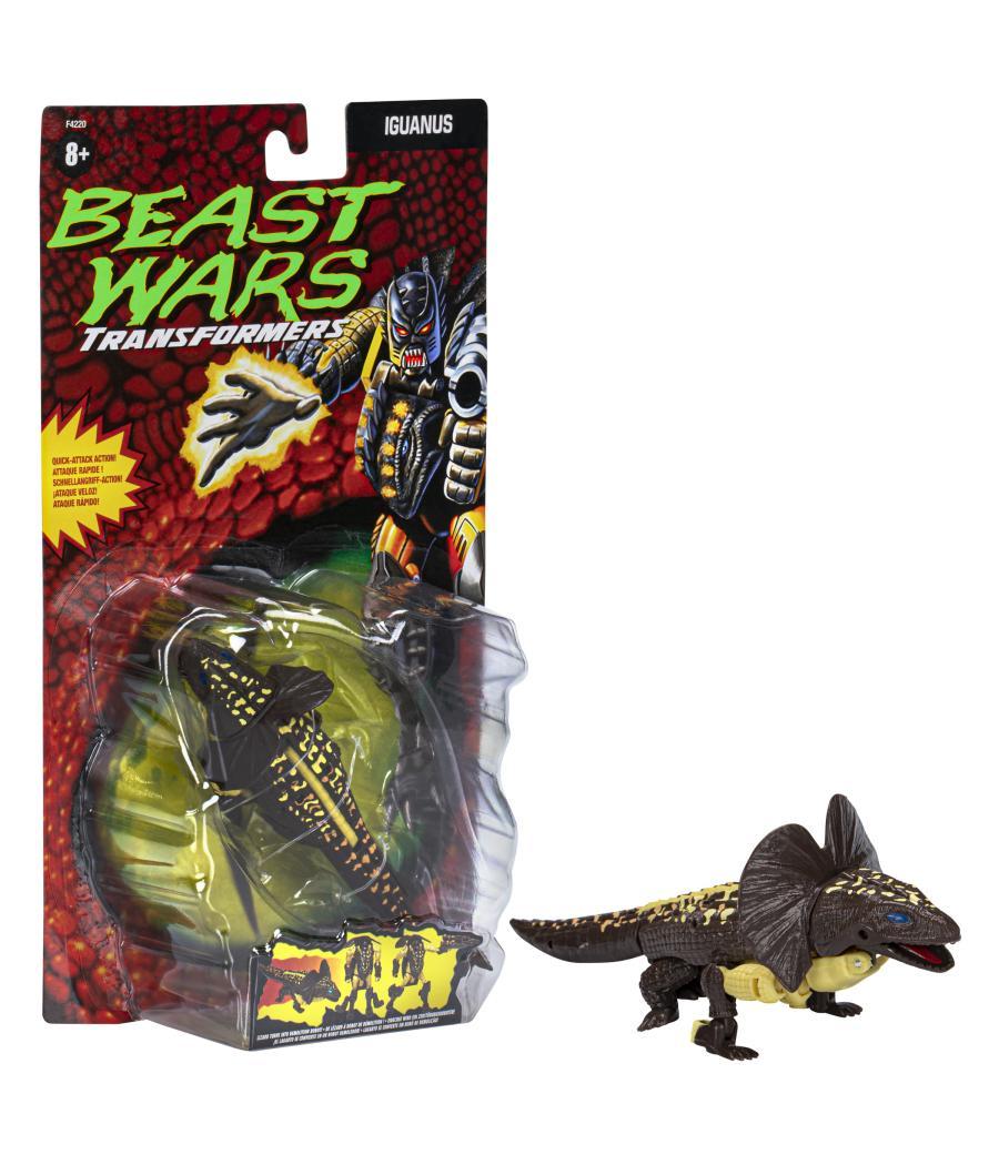 Figura hasbro transformers gen beast wars vintage iguanas