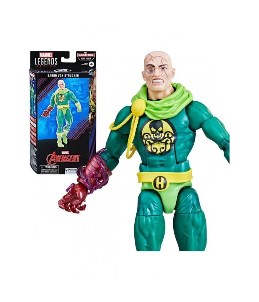 Figura hasvro marvel legends series avengers baron von strucker