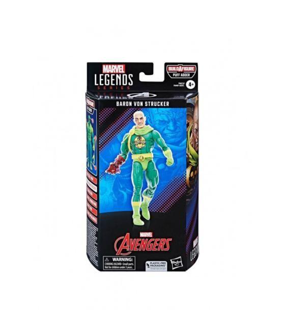 Figura hasvro marvel legends series avengers baron von strucker