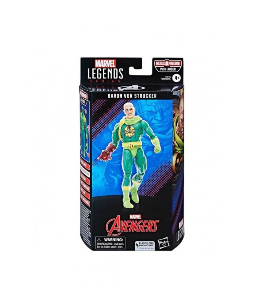 Figura hasvro marvel legends series avengers baron von strucker