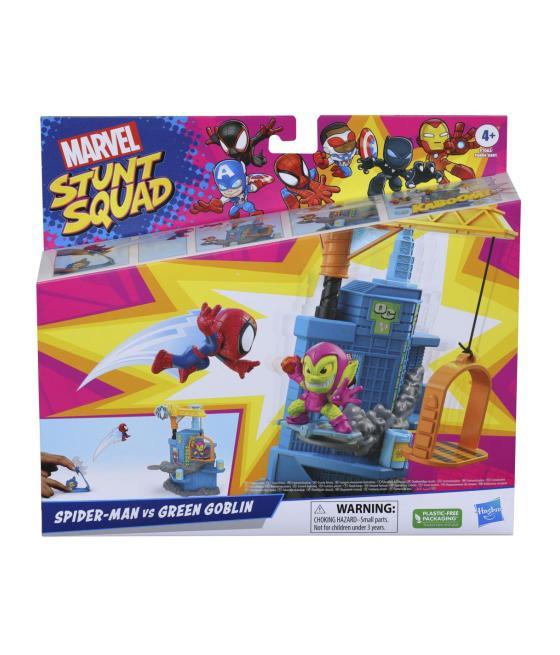 Set de juego hasbro marvel stunt squad crane smash