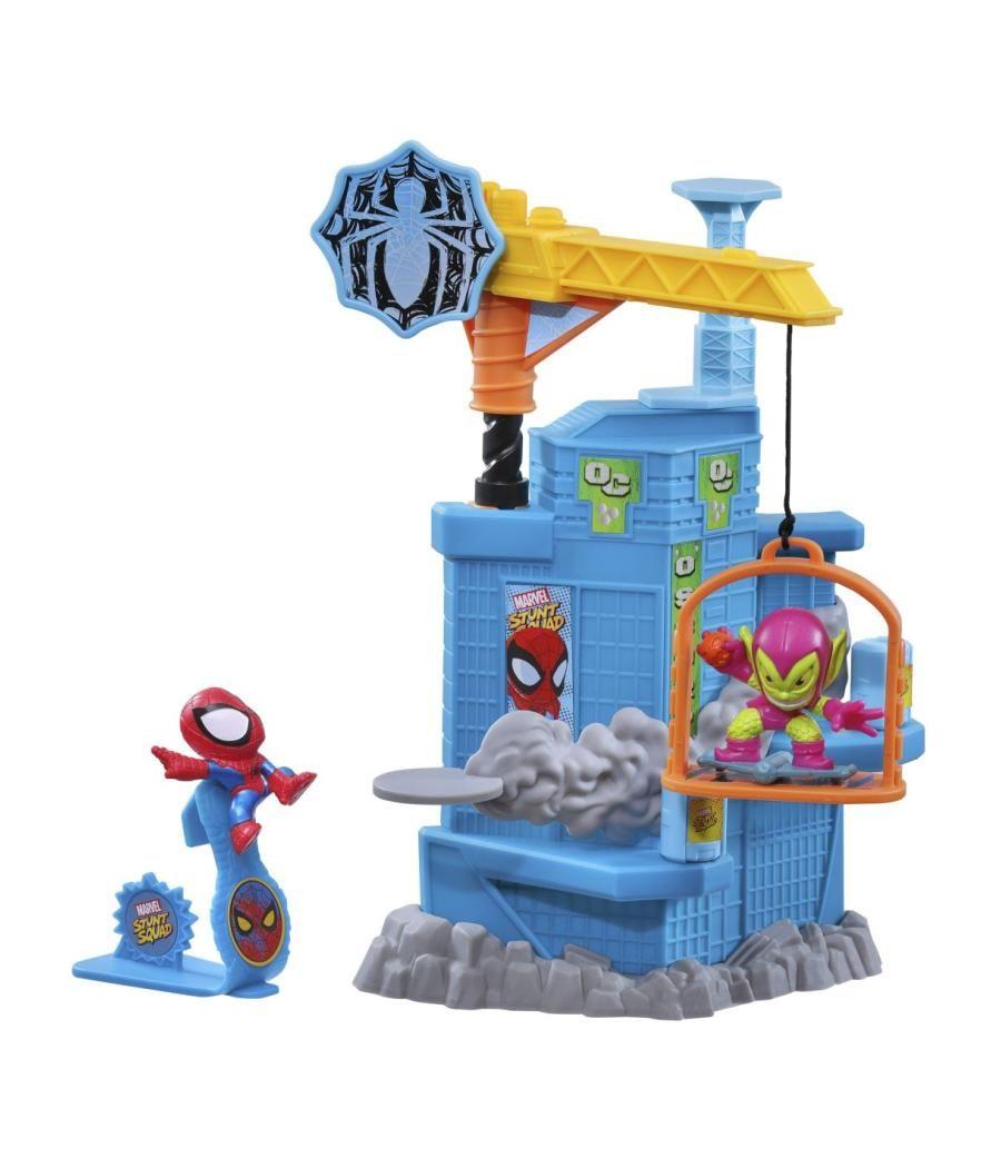 Set de juego hasbro marvel stunt squad crane smash