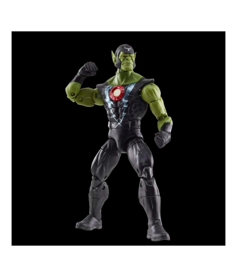 Figura hasbro marvel legends series avengers skrull queen & super - skrull