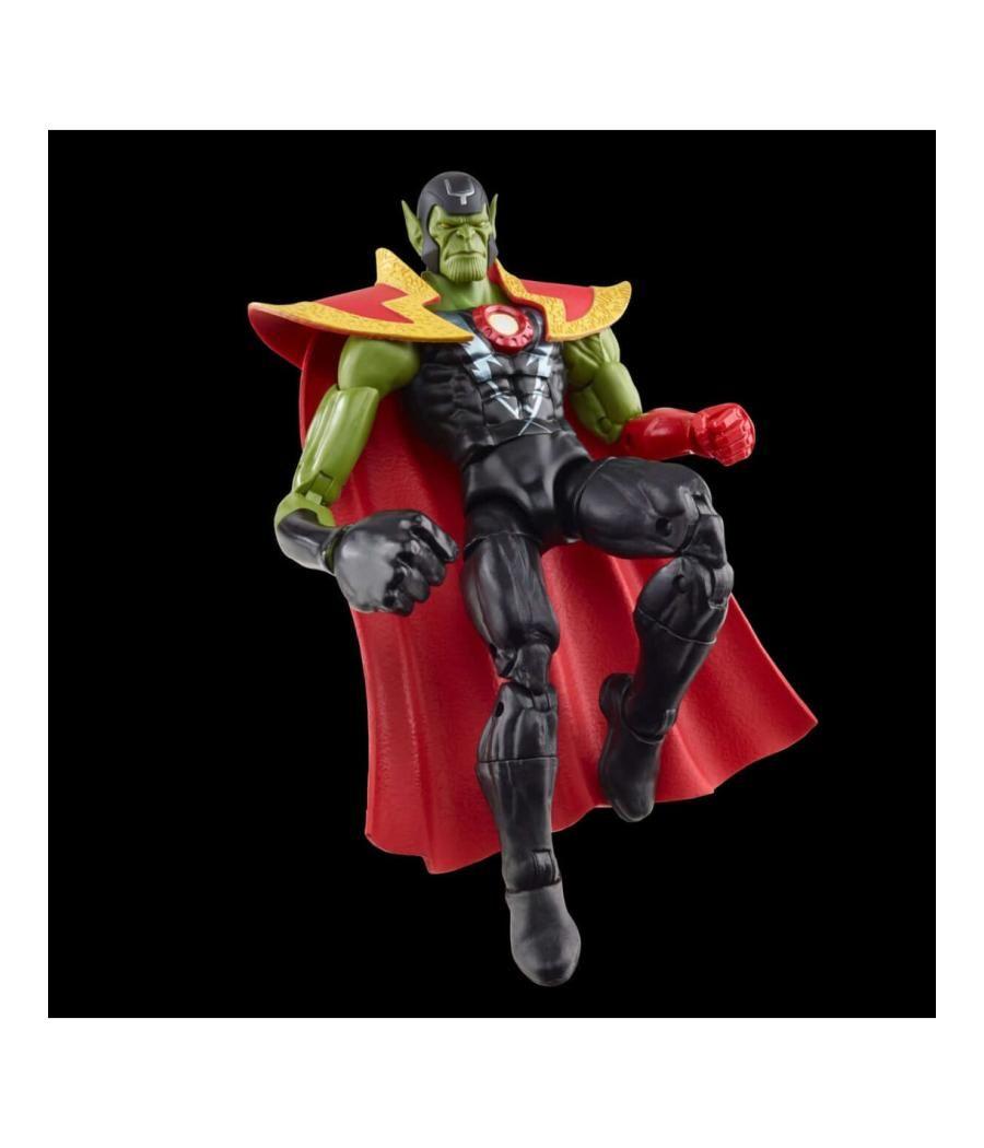 Figura hasbro marvel legends series avengers skrull queen & super - skrull