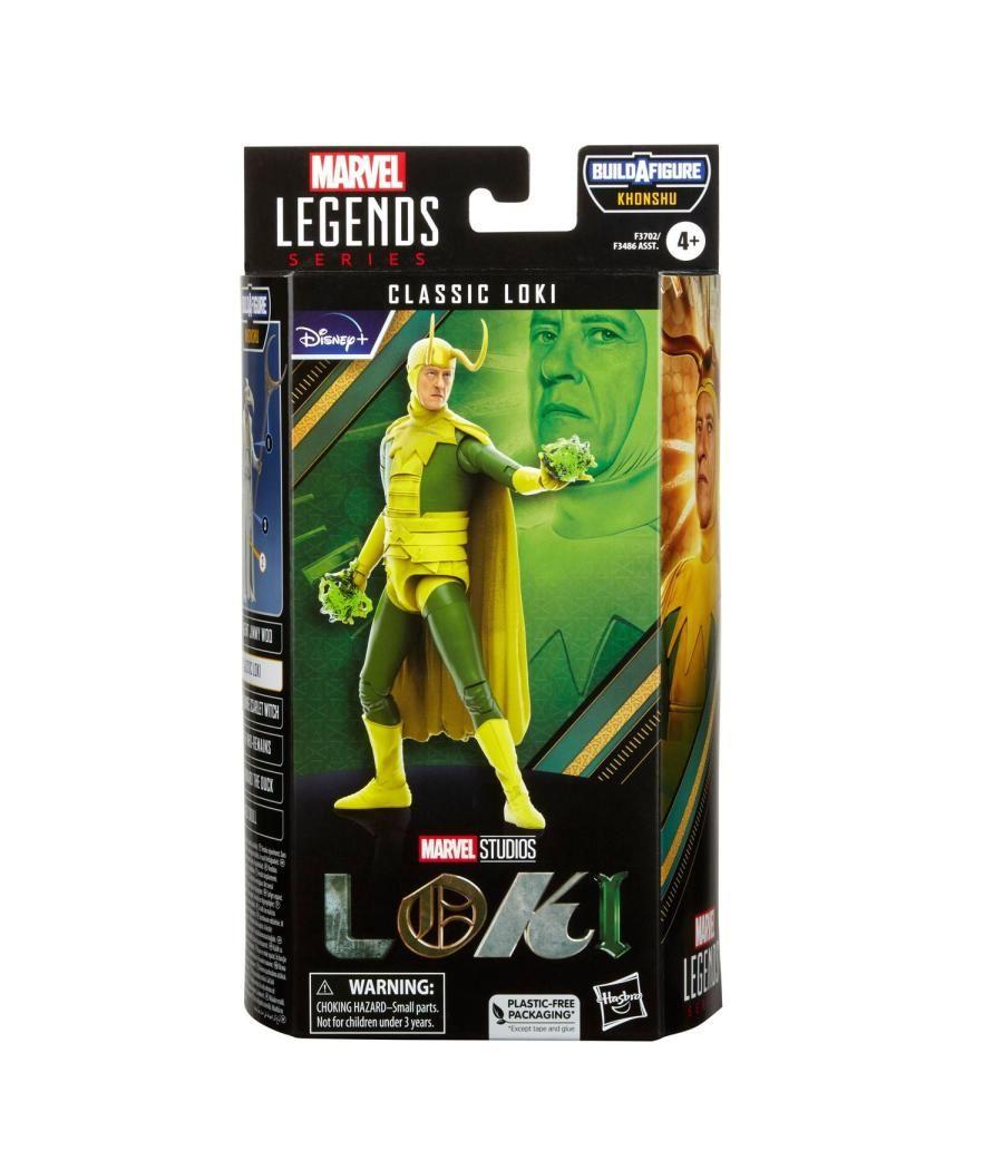 Figura hasbro marvel legends series loki clásico