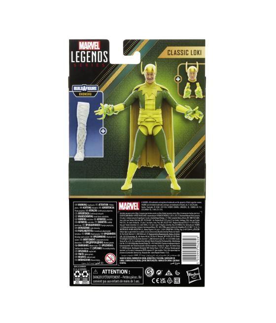 Figura hasbro marvel legends series loki clásico