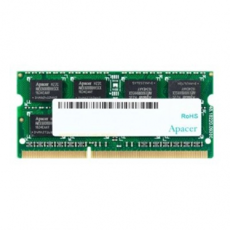 Memoria RAM Apacer 4GB/ DDR3/ 1600MHz/ 1.5V/ CL11/ SODIMM - Imagen 1