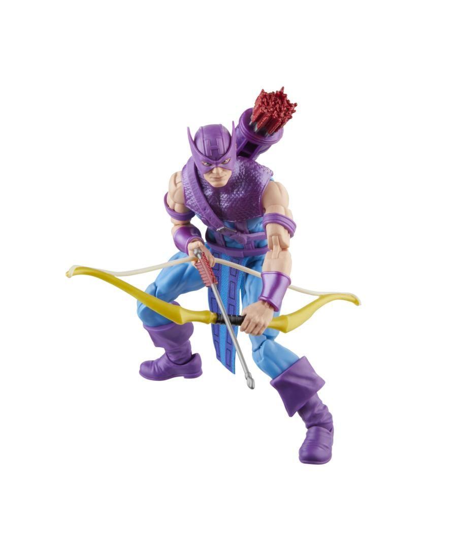 Figura hasbro marvel legends avengers hawkeye skycycle 60 aniversario