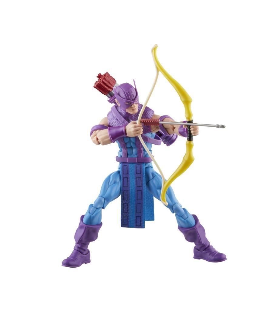 Figura hasbro marvel legends avengers hawkeye skycycle 60 aniversario