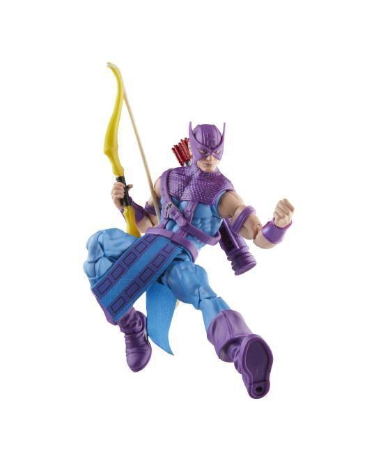 Figura hasbro marvel legends avengers hawkeye skycycle 60 aniversario